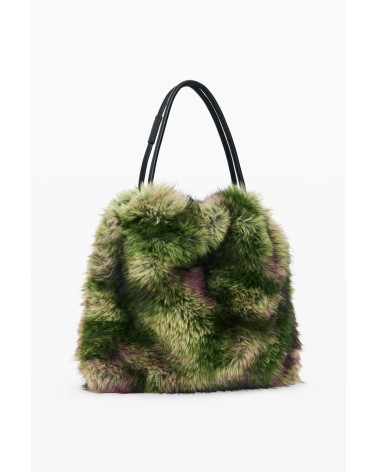 BOLSO DE PELO SINTÉTICO DISEÑO  Monsieur Christian Lacroix DESIGUAL