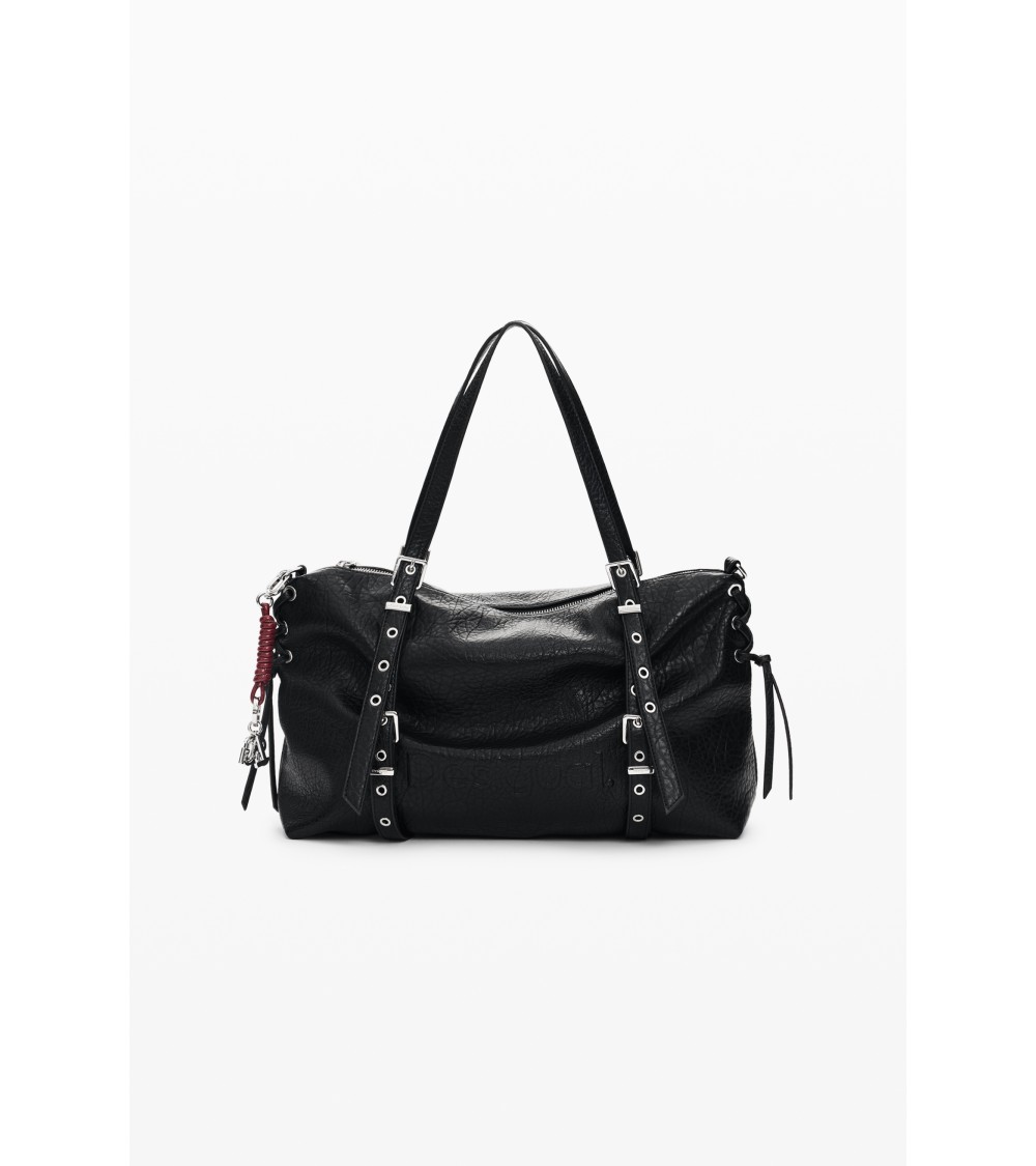 BOLSO HALF LOGO LANUZA DESIGUAL