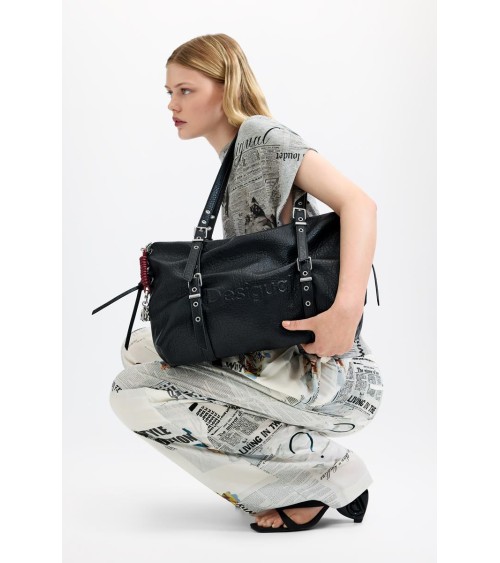 BOLSO HALF LOGO LANUZA DESIGUAL
