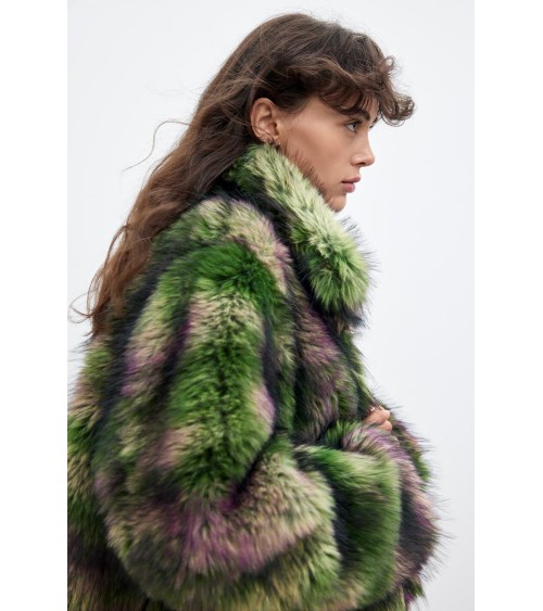 ABRIGO FAKE FUR CAMOMILLE  Monsieur Christian Lacroix DESIGUAL