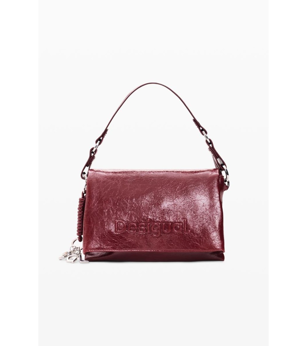 BOLSO HALF LOGO VENECIA 4.0 GRANATE DESIGUAL