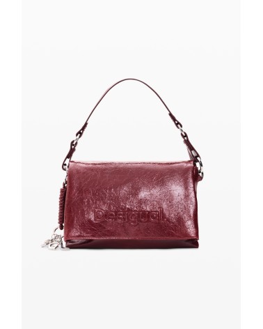 BOLSO HALF LOGO VENECIA 4.0 GRANATE DESIGUAL