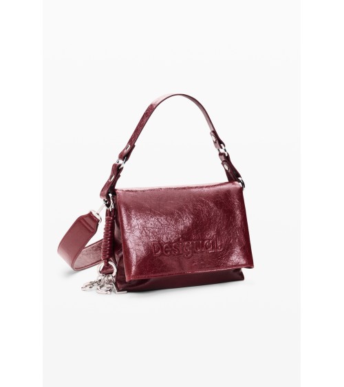 BOLSO HALF LOGO VENECIA 4.0 GRANATE DESIGUAL
