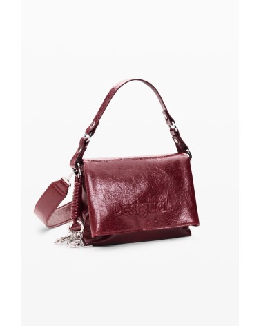 BOLSO HALF LOGO VENECIA 4.0 GRANATE DESIGUAL