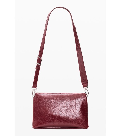 BOLSO HALF LOGO VENECIA 4.0 GRANATE DESIGUAL