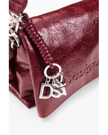 BOLSO HALF LOGO VENECIA 4.0 GRANATE DESIGUAL