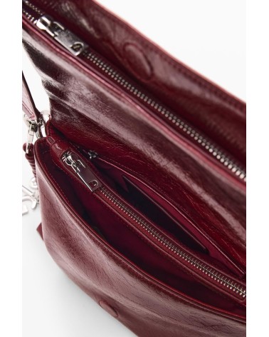 BOLSO HALF LOGO VENECIA 4.0 GRANATE DESIGUAL