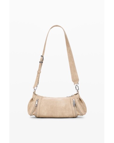 BOLSO HALF LOGO ZARAUZ NF BEIGE DESIGUAL