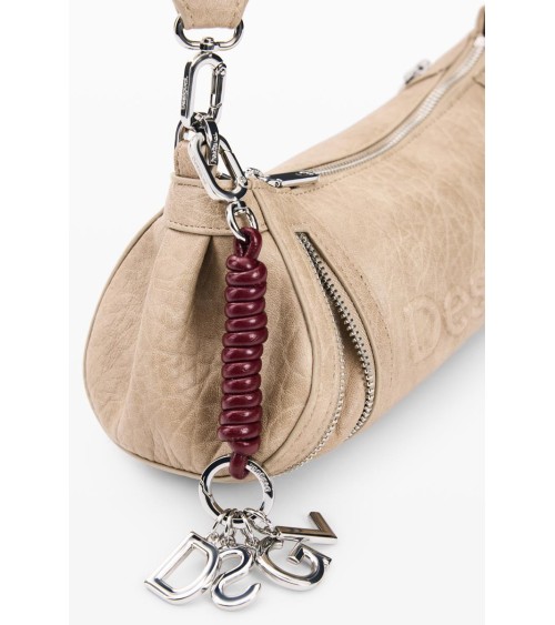 BOLSO HALF LOGO ZARAUZ NF BEIGE DESIGUAL