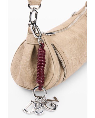 BOLSO HALF LOGO ZARAUZ NF BEIGE DESIGUAL