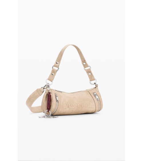 BOLSO HALF LOGO ZARAUZ NF BEIGE DESIGUAL