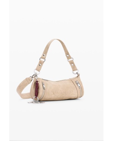 BOLSO HALF LOGO ZARAUZ NF BEIGE DESIGUAL
