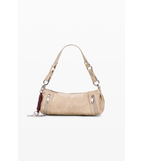 BOLSO HALF LOGO ZARAUZ NF BEIGE DESIGUAL