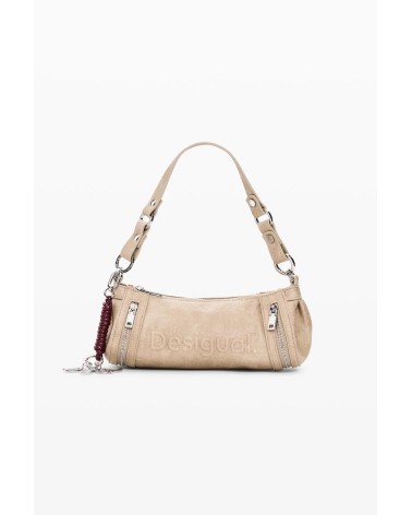 BOLSO HALF LOGO ZARAUZ NF BEIGE DESIGUAL