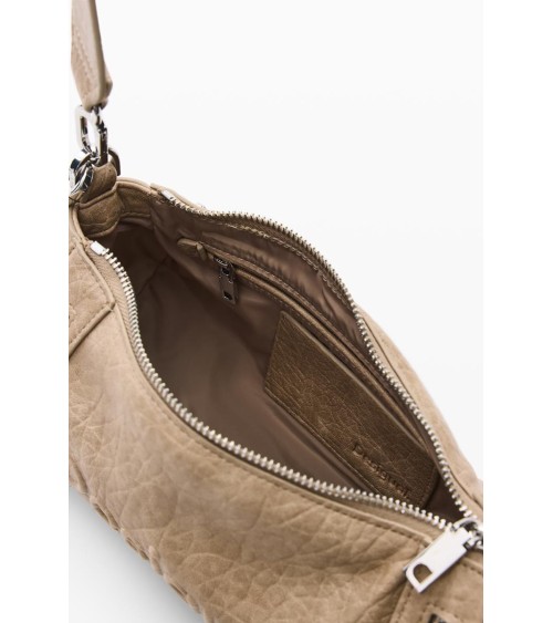 BOLSO HALF LOGO ZARAUZ NF BEIGE DESIGUAL