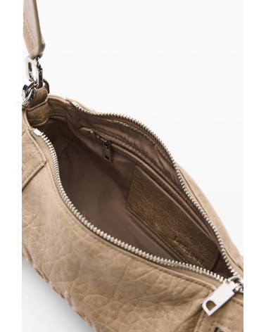 BOLSO HALF LOGO ZARAUZ NF BEIGE DESIGUAL
