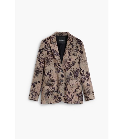 CHAQUETA BLAZER FLOCADA CHERRIE DESIGUAL