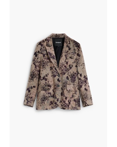 CHAQUETA BLAZER FLOCADA CHERRIE DESIGUAL