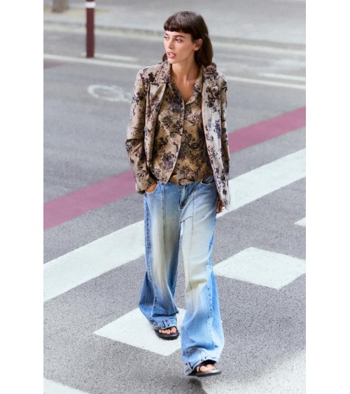 CHAQUETA BLAZER FLOCADA CHERRIE DESIGUAL