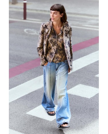 CHAQUETA BLAZER FLOCADA CHERRIE DESIGUAL