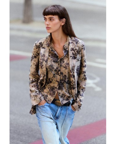 CHAQUETA BLAZER FLOCADA CHERRIE DESIGUAL