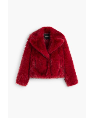 CHAQUETÓN DE PELO CRUDELIA DESIGUAL