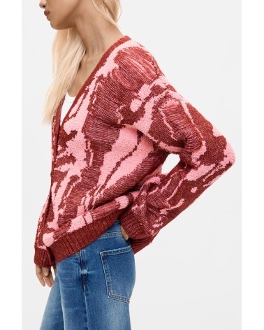 CHAQUETA CÁRDIGAN OVERSIZE JAKEE DESIGUAL