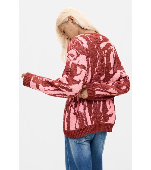CHAQUETA CÁRDIGAN OVERSIZE JAKEE DESIGUAL