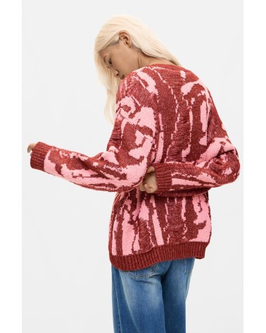 CHAQUETA CÁRDIGAN OVERSIZE JAKEE DESIGUAL