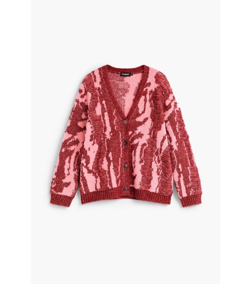 CHAQUETA CÁRDIGAN OVERSIZE JAKEE DESIGUAL
