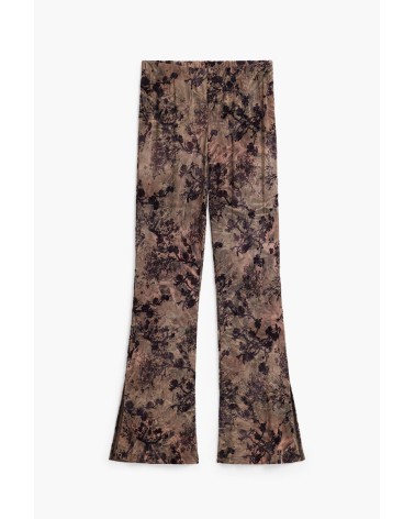 PANTALÓN FLOCADO DESIGUAL