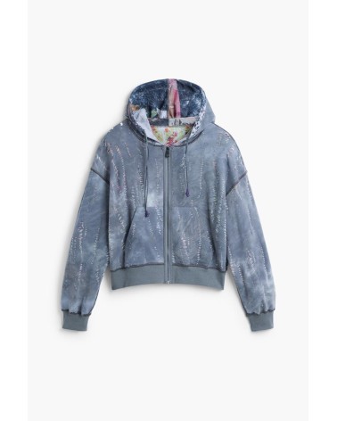 SUDADERA REVERSIBLE DESIGUAL