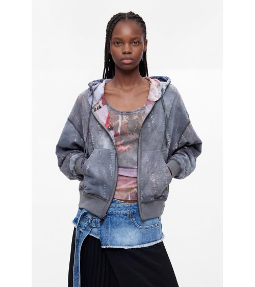 SUDADERA REVERSIBLE DESIGUAL