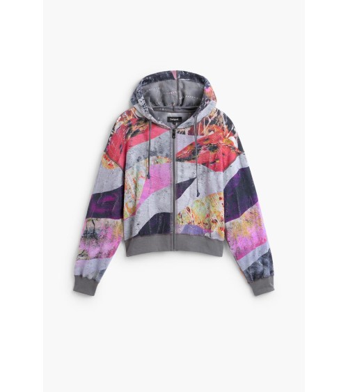 SUDADERA REVERSIBLE DESIGUAL