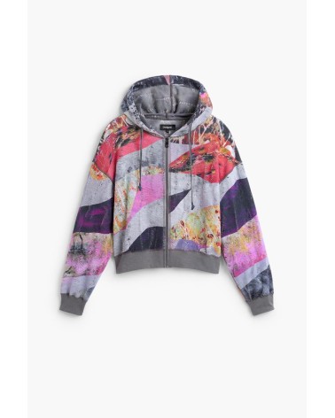 SUDADERA REVERSIBLE DESIGUAL