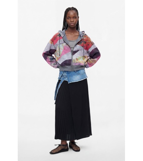 SUDADERA REVERSIBLE DESIGUAL