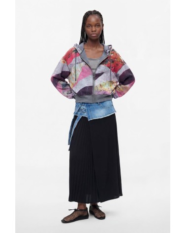 SUDADERA REVERSIBLE DESIGUAL