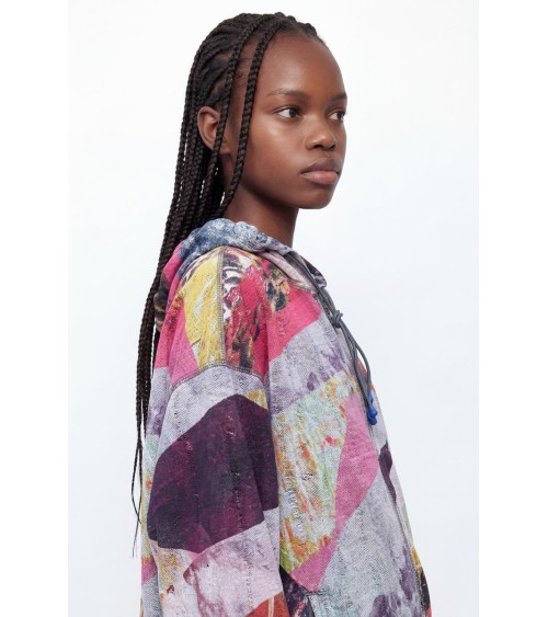 SUDADERA REVERSIBLE DESIGUAL