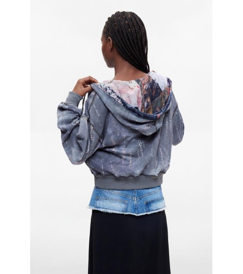 SUDADERA REVERSIBLE DESIGUAL