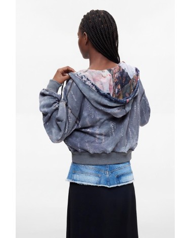 SUDADERA REVERSIBLE DESIGUAL