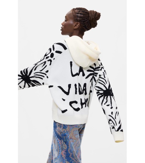SUDADERA LA VIDA ES CHULA DESIGUAL