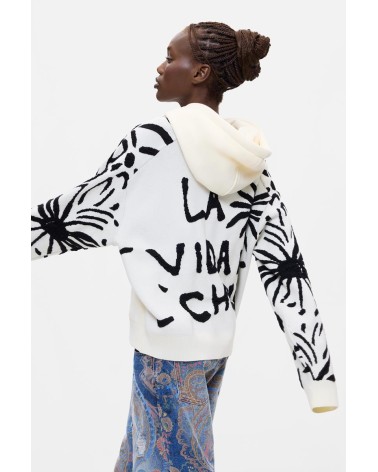 SUDADERA LA VIDA ES CHULA DESIGUAL