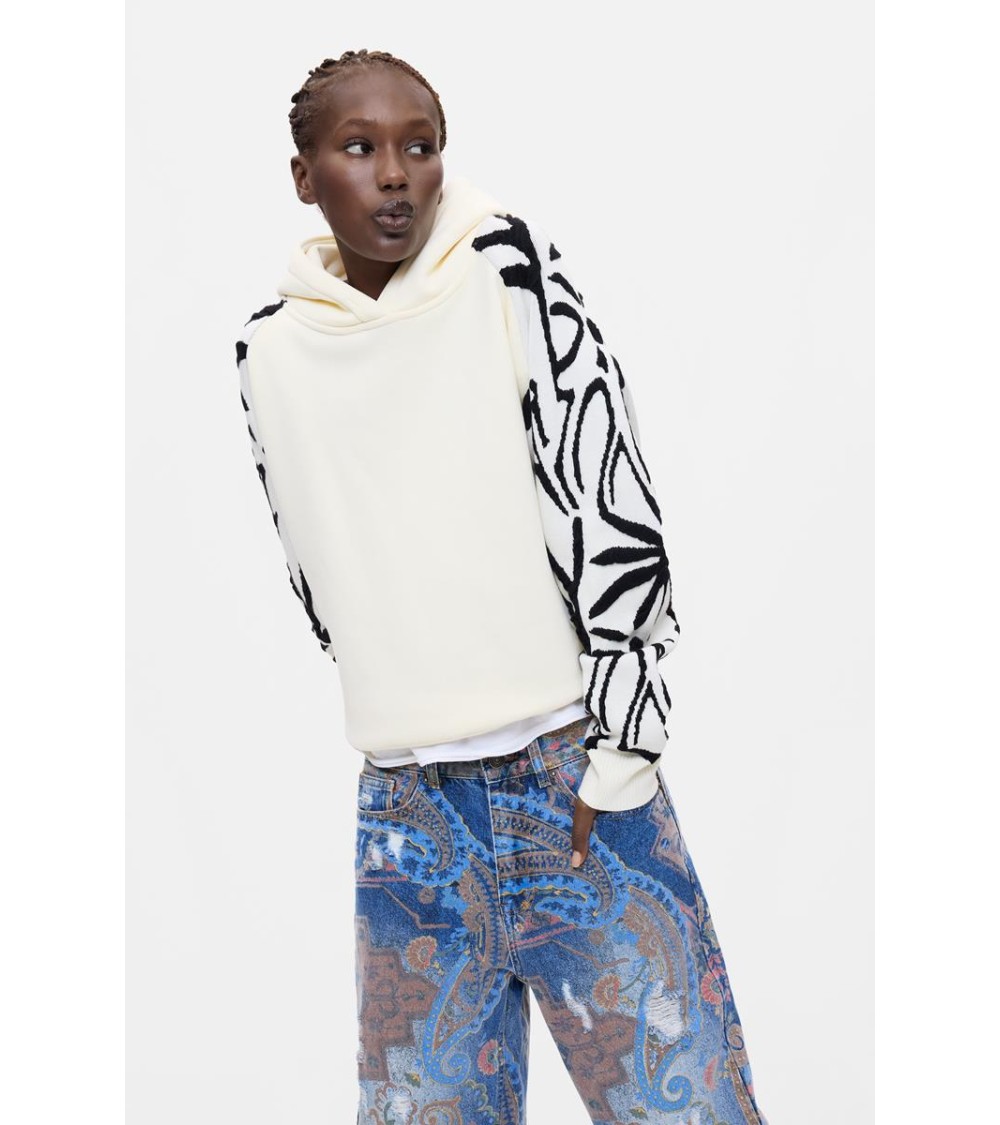 SUDADERA LA VIDA ES CHULA DESIGUAL