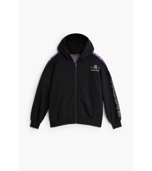 SUDADERA HOODIE CON CREMALLERA MICKEY DESIGUAL