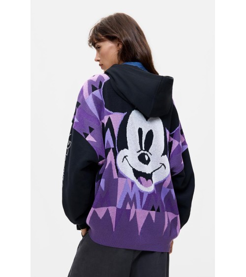 SUDADERA HOODIE CON CREMALLERA MICKEY DESIGUAL
