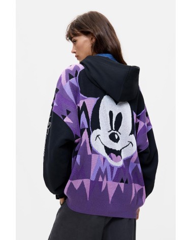 SUDADERA HOODIE CON CREMALLERA MICKEY DESIGUAL