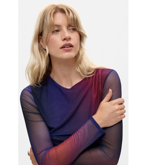 TOP DE TUL DRAPEADO ESTAMBUL DESIGUAL