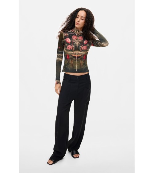 CAMISETA CUELLO ALTO LIFE IS COOL DESIGUAL