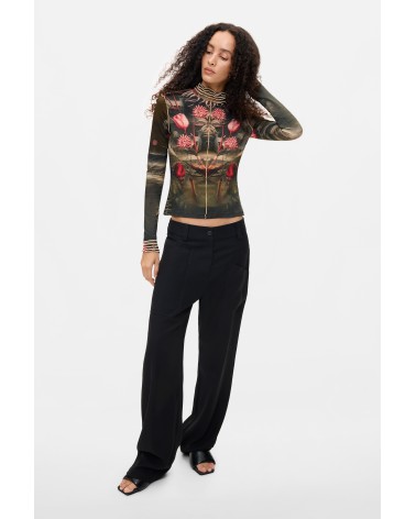 CAMISETA CUELLO ALTO LIFE IS COOL DESIGUAL