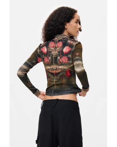 CAMISETA CUELLO ALTO LIFE IS COOL DESIGUAL